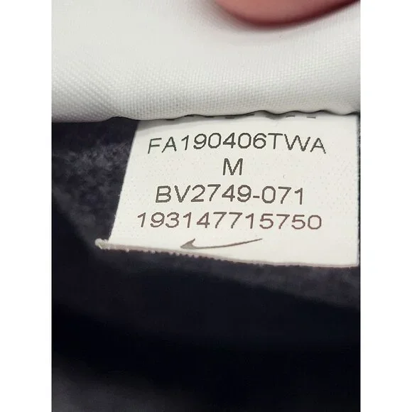 Nike Sportswear Club Pullover Hooded Shirt Gray Men's SZ M BV2746 *flaw - Picture 9 of 9